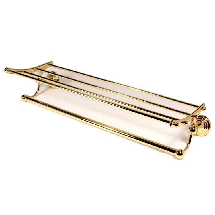 Towel Rack Embassy Bath Embassy Polished Chrome 24 Inch Brass 9-3/8 Inch Concealed Wall Mount - Frankwebs