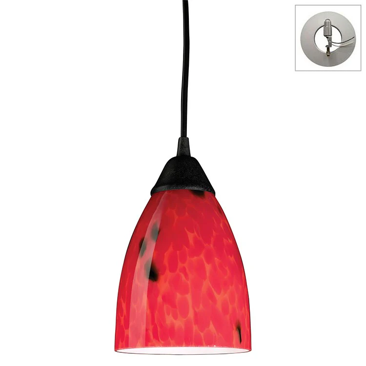 Classico Single-Light Pendant with Recessed Light Kit - Frankwebs