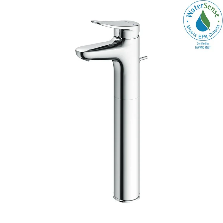 Lavatory Faucet LF Deck Mount Vessel 1 Lever ADA WaterSense Polished Chrome 1.2 Gallons per Minute - Frankwebs