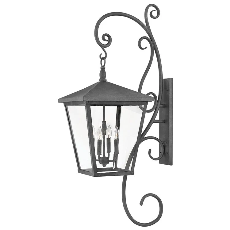 Trellis Four-Light Extra-Large Wall-Mount Lantern - Frankwebs