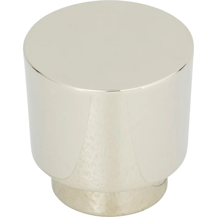 Knob Atlas Tom Tom Brushed Nickel Zinc Alloy 1-1/4 Inch - Frankwebs