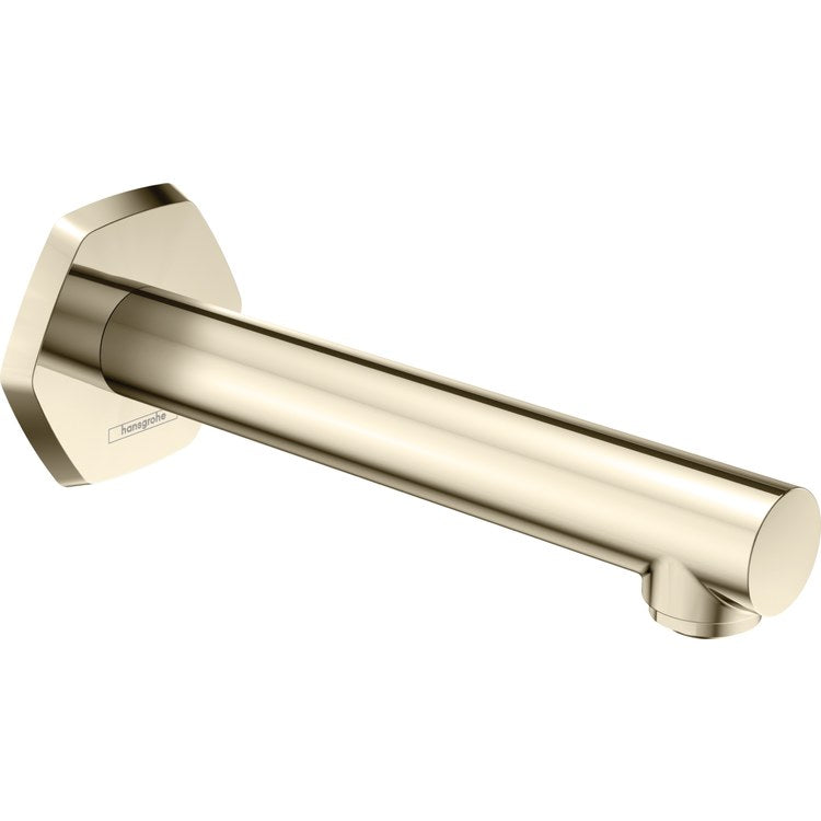 Tub Spout Locarno Less Diverter Polished Nickel 7-3/4 Inch 5.81 Gallons per Minute Brass - Frankwebs