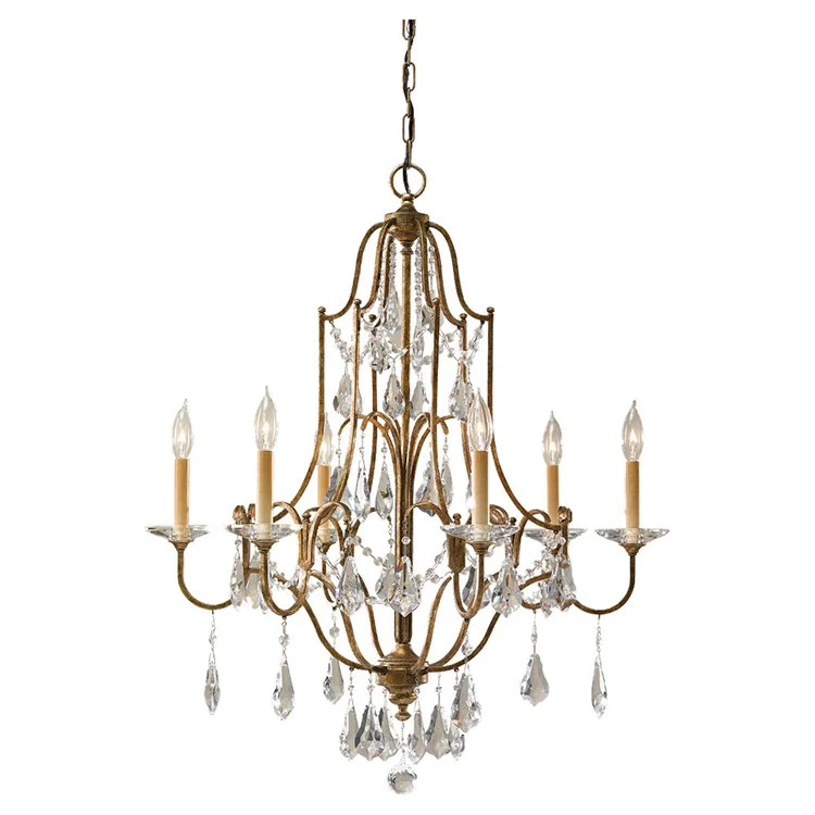 Valentina Six-Light Single-Tier Chandelier - Frankwebs