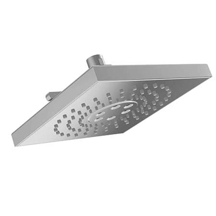 Showerhead Luxnetic 3 Functions Square Midnight Chrome 8x8 Inch 1.8 Gallons per Minute Stream/Luxnetic Wave/Pause - Frankwebs