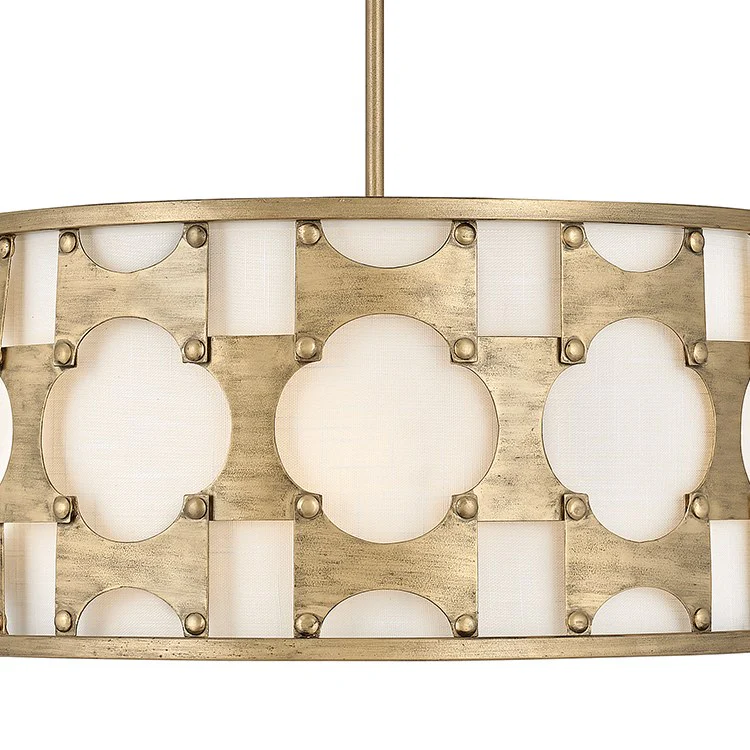 Carter Five-Light Drum Chandelier - Frankwebs
