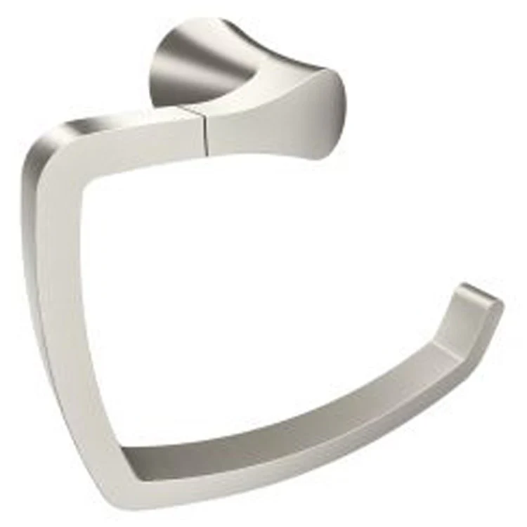 Towel Ring Danika 5-3/4 Inch Open Brushed Nickel 3-1/10 Inch - Frankwebs