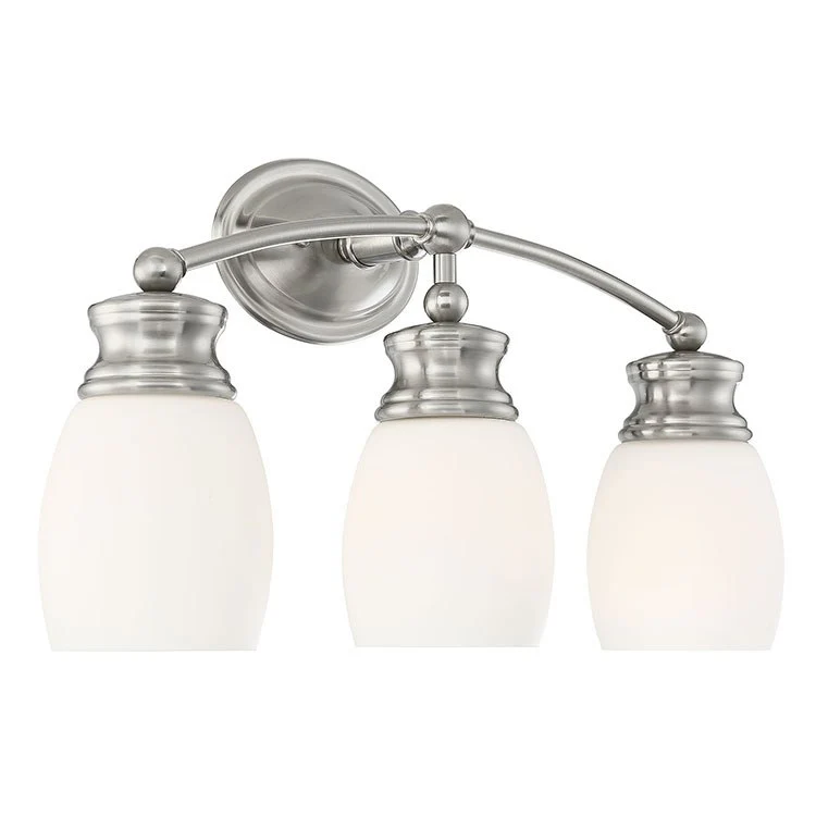 Elise Three-Light Bathroom Vanity Fixture - Frankwebs