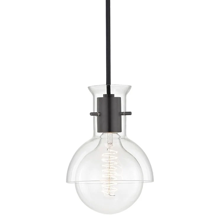 Riley Single-Light Pendant with Glass Shade - Frankwebs