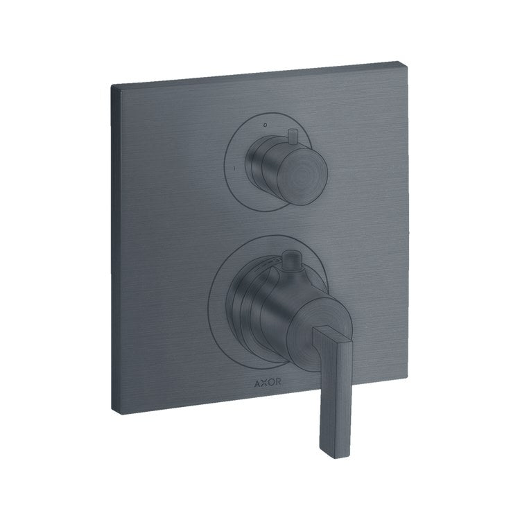 AXOR Citterio Thermostatic Valve Trim with Volume Control/Lever Handle - Frankwebs
