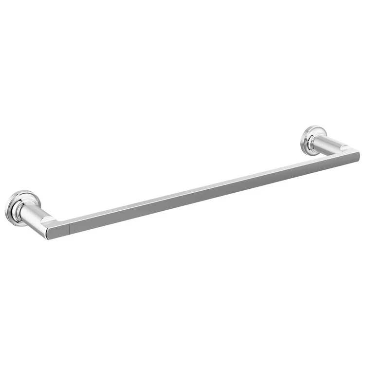 Towel Bar Tetra 18 Inch Chrome Brass 3-1/2 Inch Wall Mount - Frankwebs