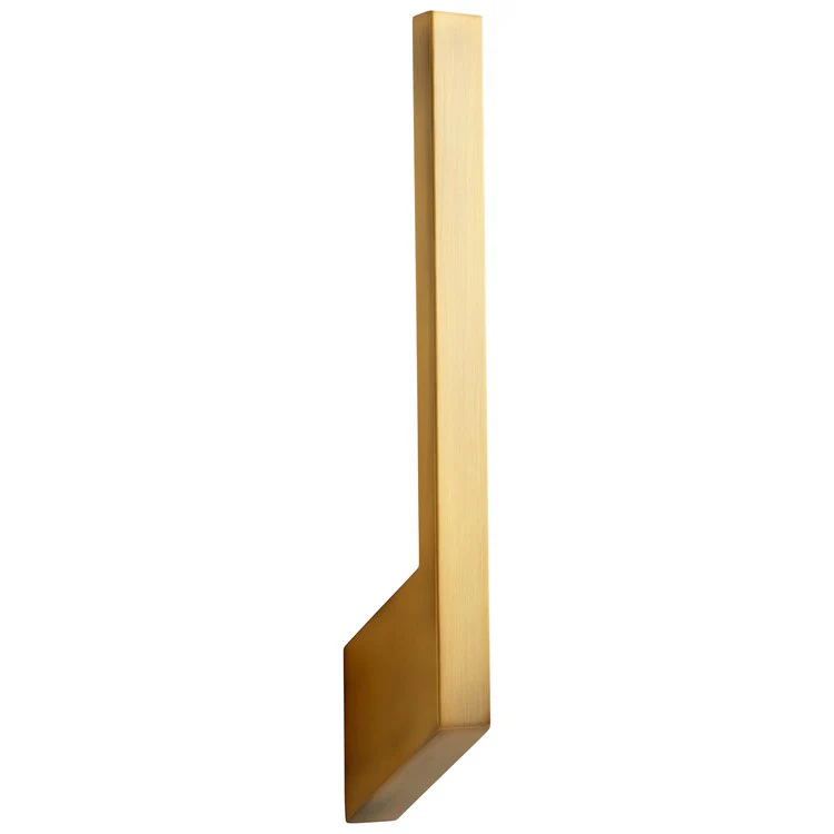 Mirage Single-Light LED Wall Sconce - Aged Brass - Frankwebs