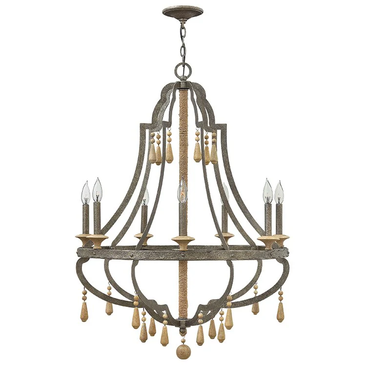 Cordoba Seven-Light Single-Tier Chandelier - Frankwebs