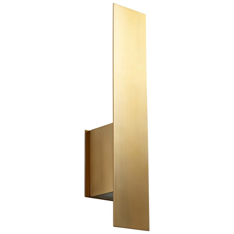 Reflex Two-Light LED Wall Sconce - Aged Brass - Frankwebs