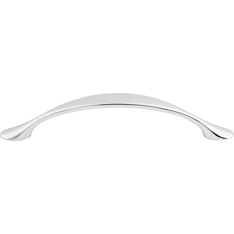 Pull Nouveau Hartford D Handle for Decorative Hardware Polished Chrome Zinc Alloy 5-1/16 Inch 6-5/16 Inch Length - Frankwebs