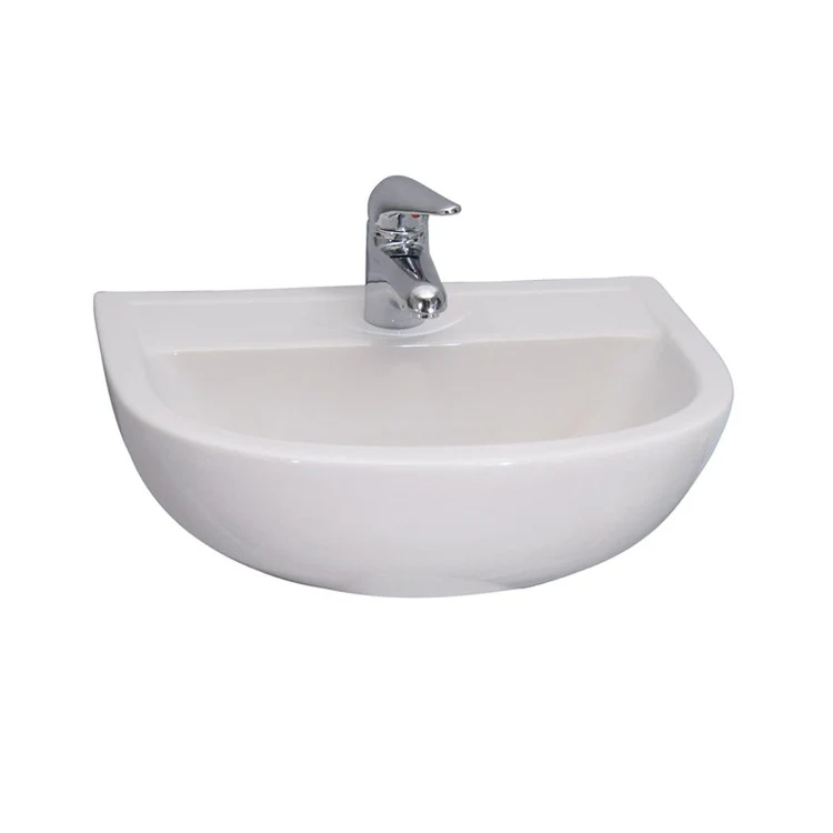 Lavatory Sink Compact 450 Wall Hung 17-3/4 Inch White - Frankwebs