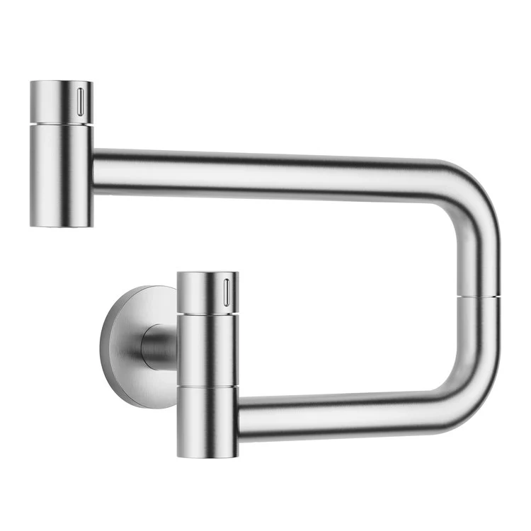 Pot Filler TARA ULTRA Cold Water Valve 1 Knob Chrome 1 Hole 1.5 Gallons per Minute - Frankwebs