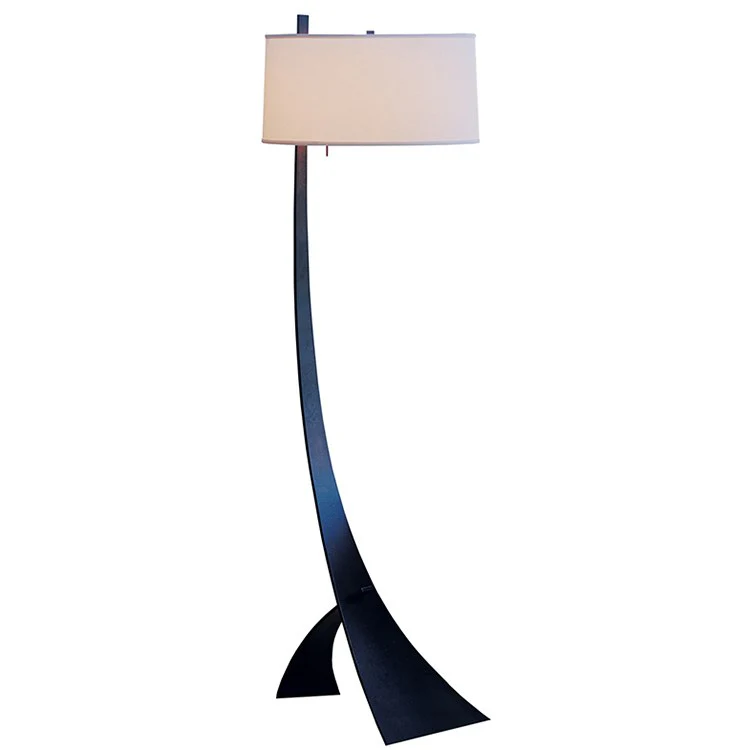 Stasis Floor Lamp with Fabric Shade - Frankwebs