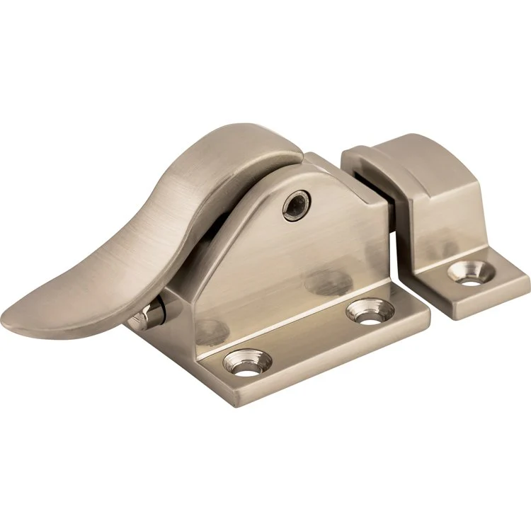 Door Latch Transcend Cabinet Brushed Satin Nickel 2 x 1-1/2 x 1-1/8 Inch Zinc Alloy 2 Inch - Frankwebs