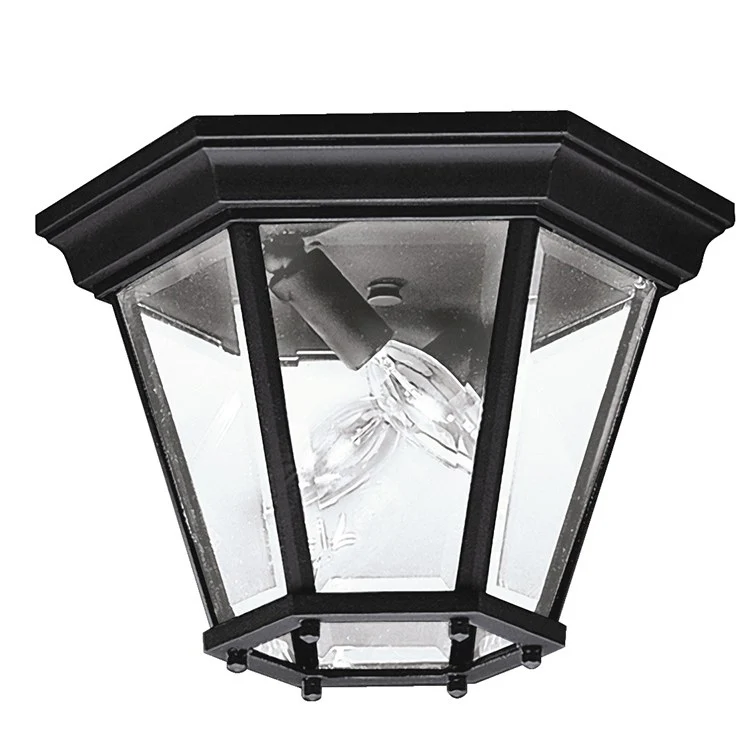 Madison Two-Light Outdoor Flush Mount Ceiling Fixture - Frankwebs