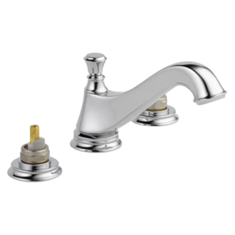 Cassidy Two Handle Widespread Bathroom Faucet with Drain without Handles - Frankwebs