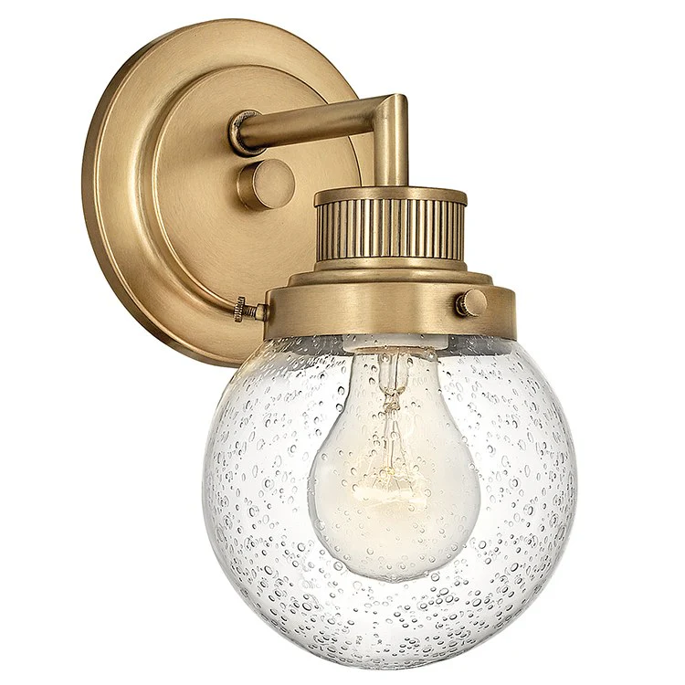 Poppy Single-Light Bathroom Wall Sconce - Frankwebs