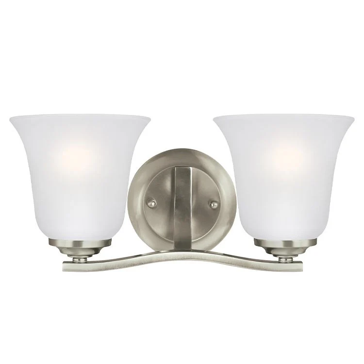 Emmons Two-Light LED Bathroom Vanity Fixture - Frankwebs