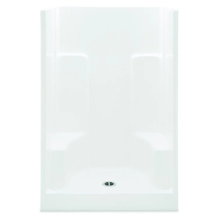 Shower Module 48 x 35 x 72 Inch Acrylic Biscuit 2 Pieces 2 Seats - Frankwebs