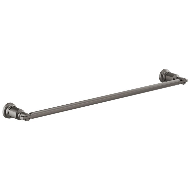 Towel Bar Invari 24 Inch Single Brilliance Luxe Gold Zinc 3-9/16 Inch Wall Mount - Frankwebs