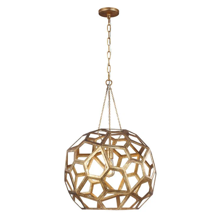 Feccetta Single-Light Large Pendant by Alexa Hampton - Frankwebs