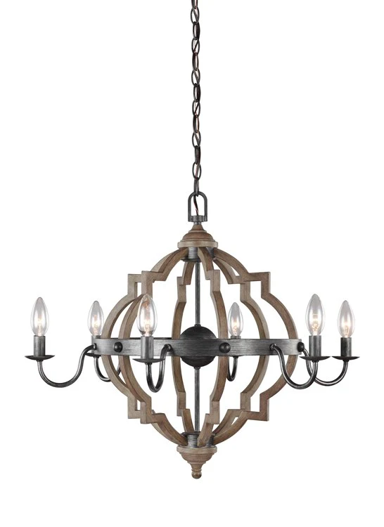 Socorro Six-Light Chandelier - Frankwebs