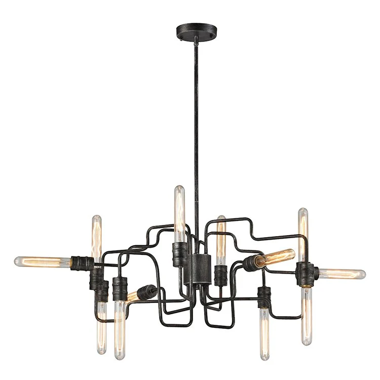 Transit Twelve-Light Chandelier - Frankwebs