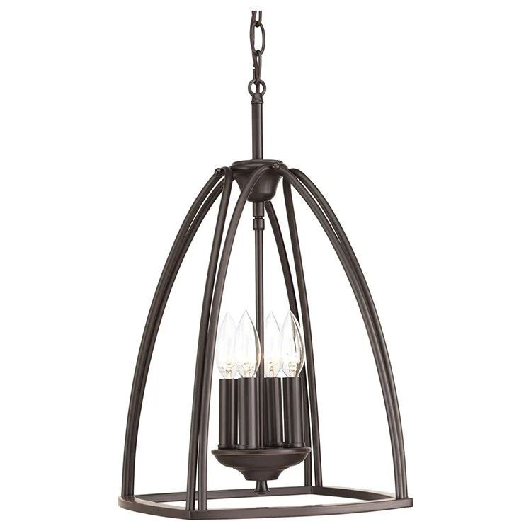 Tally Four-Light Small Foyer Pendant - Frankwebs