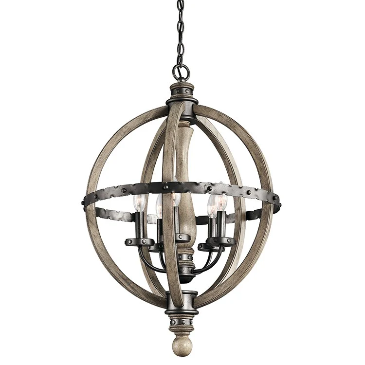 Evan Five-Light Globe Chandelier - Frankwebs