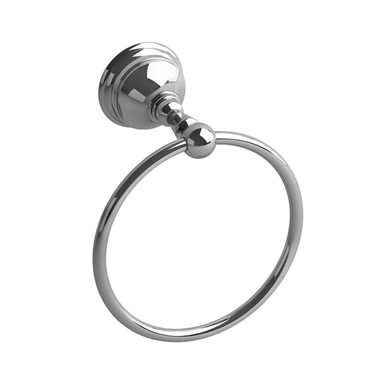 Towel Ring Retro Brushed Nickel Zinc 4-1/8 Inch - Frankwebs