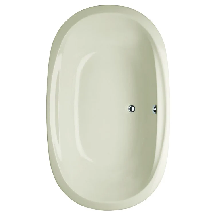 Soaking Tub Studio Collection Studio 66 x 44 Inch Drop-In Tub Only Side Center Bone Acrylic - Frankwebs