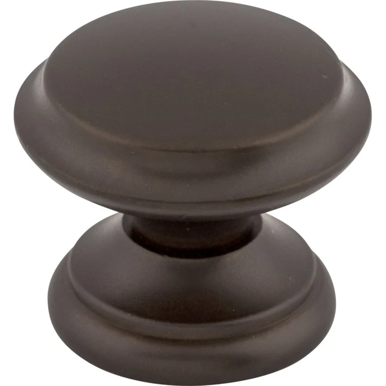 Knob Dakota Flat Top Round Pewter Antique Zinc Alloy 1-3/8 Inch 1-1/8 Inch - Frankwebs