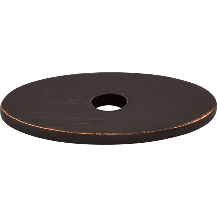 Backplate Sanctuary Oval 1-1/4 Inch Tuscan Bronze Steel TK58TB - Frankwebs