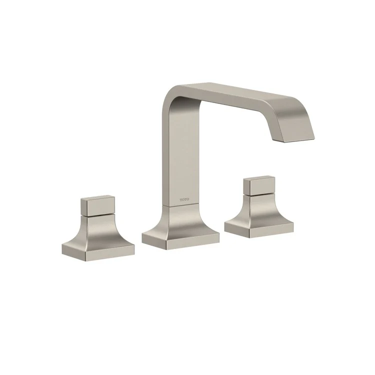 Roman Tub Trim GC Deck Mount 2 Lever Brushed Nickel 3 Hole - Frankwebs