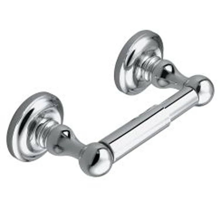 Toilet Paper Holder Madison Spring Loaded Polished Chrome Zinc/Plastic 8-1/2 Inch 3-7/8 Inch Concealed Screw - Frankwebs