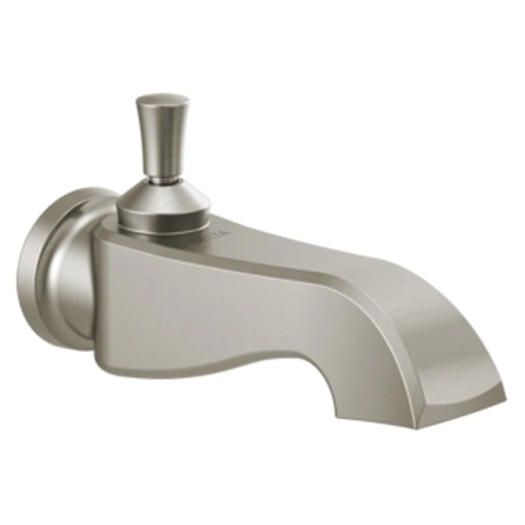 Tub Spout Dorval Pull Up Brilliance Champagne Bronze 8-3/16 Inch 18 Gallons per Minute Non-Metallic - Frankwebs