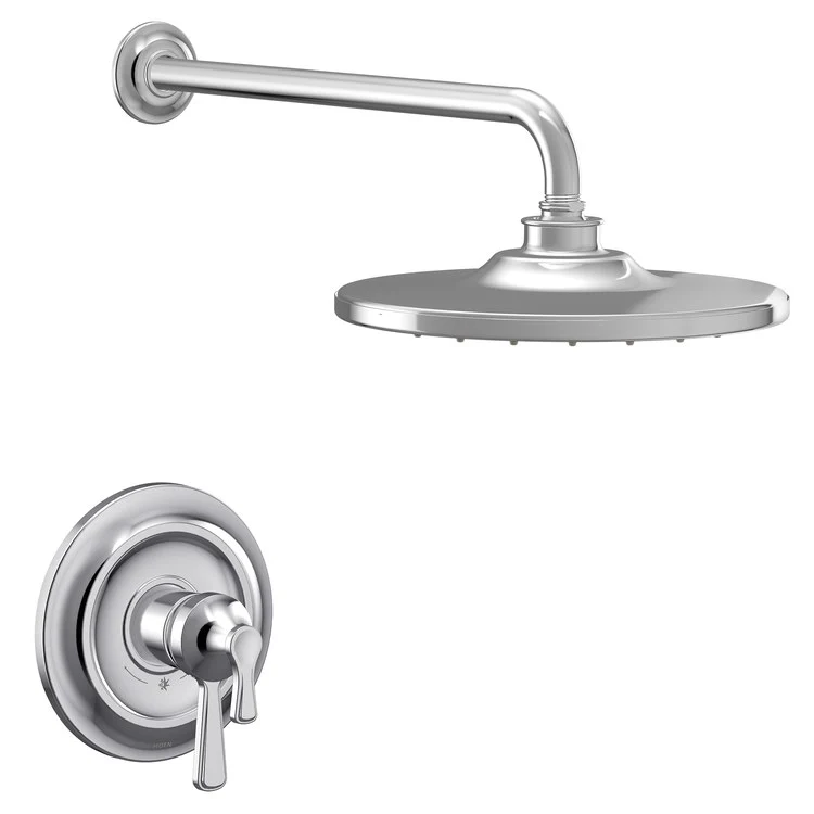 Shower Trim Colinet M-Core 4-Series 2 Lever Chrome WaterSense ADA 1.75 Gallons per Minute - Frankwebs