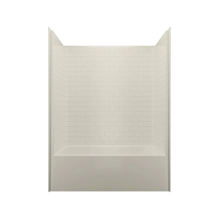 Tub and Shower Module Right Drain White 52 Gallons 60 x 32 x 80 Inch - Frankwebs