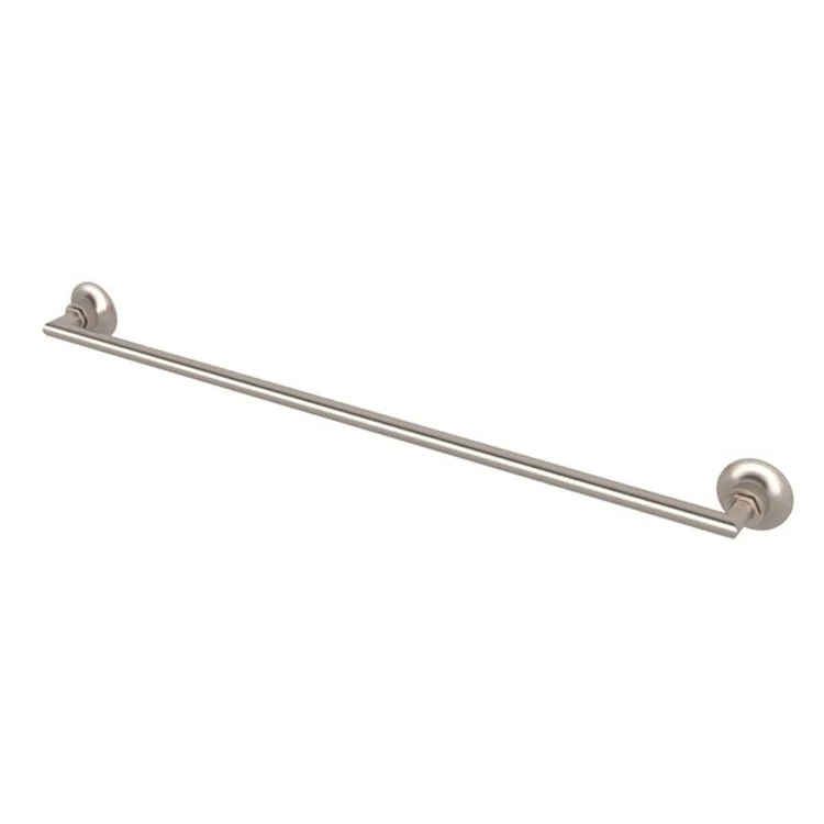 Towel Bar Graceline 30 Inch Satin Nickel Brass 2-13/64 Inch Wall Mount - Frankwebs