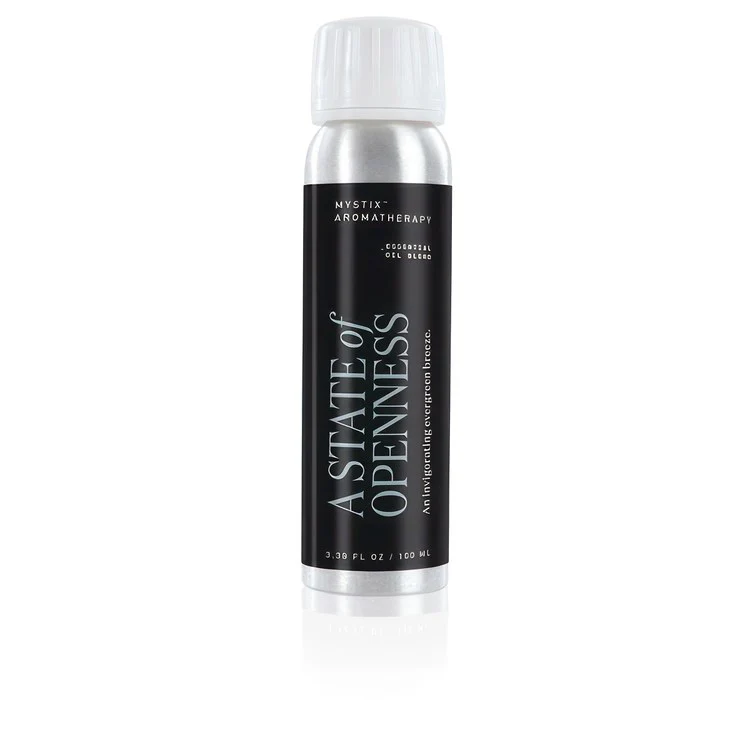 Steamhead Oil Mystix Aromatherapy A State of Openness Essential Blend 100 Milliliter Blend Contains Sage Niaouli Eucalyptus Globulus Spruce Needle Eucalyptus Radiata Thyme Myrtle 5-1/4 Inch 1-3/8 Inch - Frankwebs