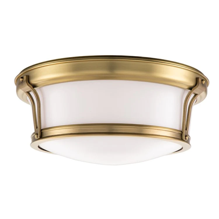Newport Two-Light Flush Mount Ceiling Fixture - Frankwebs
