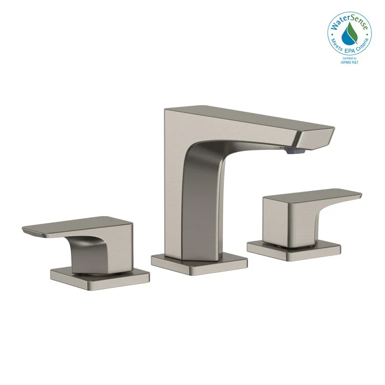 Lavatory Faucet GE Deck Mount Widespread 8 to 11 Inch Spread 2 Lever ADA CALGreen/WaterSense Polished Chrome 1.2 Gallons per Minute - Frankwebs