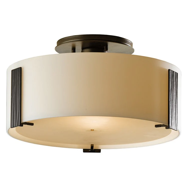 Impressions Single-Light Semi-Flush Mount Ceiling Lighting Fixture - Frankwebs