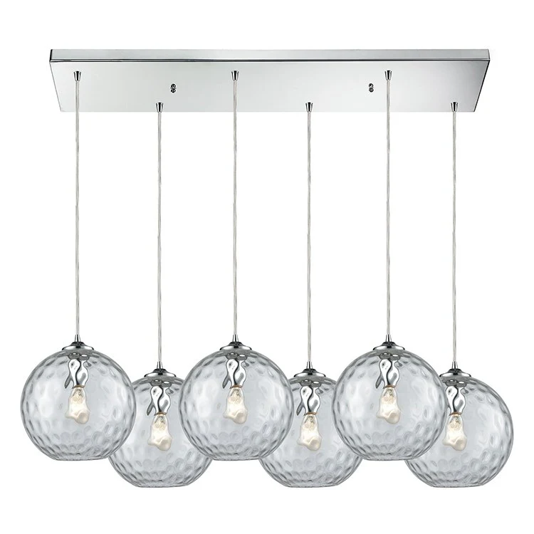 Watersphere Six-Light Pendant - Frankwebs