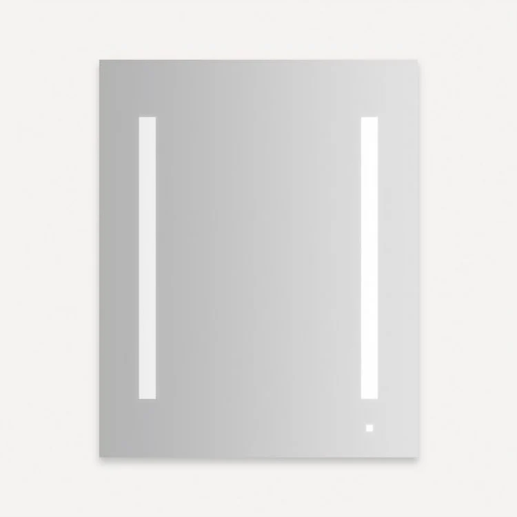 Medicine Cabinet AIO 24W x 30H x 4D Inch 1 Doors Mirror Flat Top Left Hand Side Cool White Cool White LUM Lighting 4000 Kelvin - Frankwebs