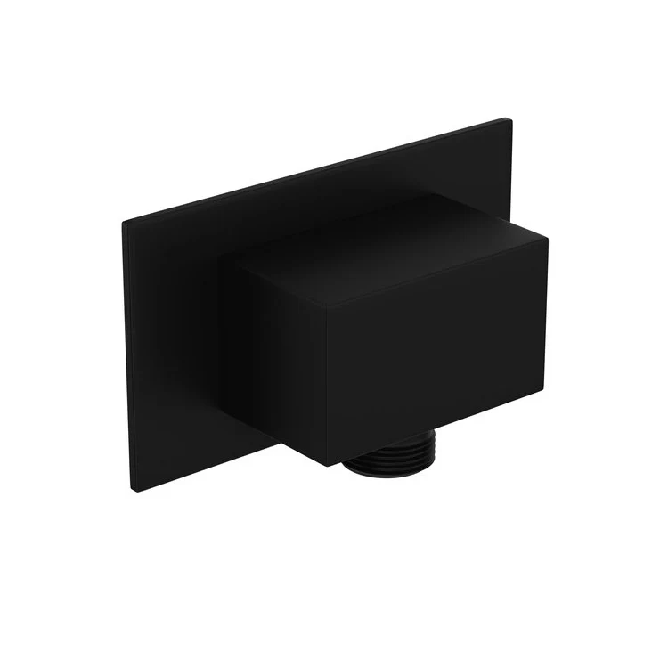 Handshower Elbow Square Outlet Brass Satin Nickel 1/2IN Female NPT Inlet 1/2IN Male Outlet - Frankwebs